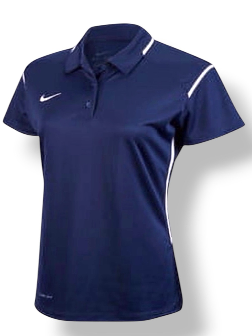 Nike Women’s GameDay Polo Dri Fit Short Sleeve Athletic Shirt Navy Blue Medium